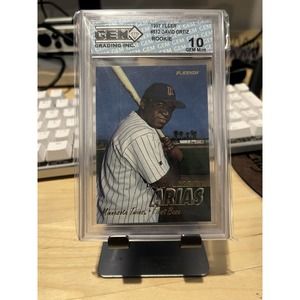 1997 Fleer #512 David Arias Minnesota Twins GEM GRADING 10